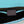 BAGUETTE MINI 19 IN BRIGHT TURQUOISE SEQUINS GOLD HARDWARE