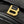 CRUSH CHAINED BAG 22 IN BLACK QUILTED CRUSHED CALFSKIN GOLD HARDWARE