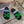 CHYPRE SANDAL GREEN MIX BLUE SUEDE