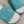 GG Lide Sandal With Interlocking Blue Rubber 788132