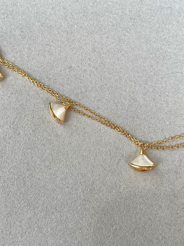 BVL 4 MOTIF GOLD DIVA DREAM BRACELET
