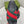GG Striped Rubber Slides Black Red Green Rubber 788223