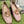BLONDIE LOGO-PLAQUE LOAFERS IN LIGHT PINK CALFSKIN
