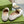 BLONDIE LOGO-PLAQUE LOAFERS IN WHITE CALFSKIN