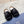 CD PATTERNED DOUBLE MONKSTRAP LOAFER BLACK CALFSKIN