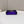 BAGUETTE MINI 19 IN GRAPE JELLY SEQUINS GOLD HARDWARE