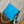 coussin pm 26cm blue monogram empreinte calfskin