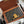 TEEN TRIOMPHE 18.5 TAN MONOGRAM CANVAS BROWN CALFSKIN