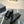 WEDGE SANDALS IN BLACK SOFT LAMBSKIN