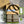 MESSENGER BAG 25 IN BEIGE CANVAS ANG BROWN CALFSKIN