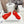 FLOW RUNNER SNEAKER IN RUBY RED SUEDE AND SHEEPSKIN