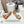 FLOW RUNNER SNEAKER IN BRONZE BROWN SUEDE AND PALE GRAY SHEEPSKIN