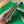 INTRECCIATO BUSINESS 11 EMERALD GREEN CALFSKIN CARD CASE