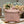 SMALL 25 TRAVEL VANITY CASE WITH SHOULDER STRAP PEACH PINK