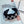 BLACK MIX WHITE FABRIC HAIRBAND 832194