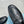 PRA OSTRICH PATTERN LOAFERS BLACK CALFSKIN