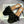 Alaia 25 Flower Slippers Black Sheepskin 293157