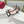 Trompette Metal Buckle Slingback Pump 45 Black White Patent Leather