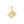 CD 26S Crystal CD Charm Pearl Drop Earrings In Gold Metal 633101