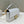 Baguette 27cm White Lambskin Gold Hardware