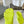 THONG SANDALS IN VOLT GREEN RUBBER
