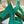 GG 120 INTERLOCKING G SANDAL JADE GREEN CALFSKIN