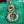 medium lady d-joy 26 jade green lambskin