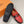 HM Men's Loafer Red Cowhide 557572