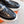 HM GAME SLIP-ON CROCODILE MOTIF SNEAKER BLACK CALFSKIN