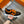 HM FLEX SLIP-ON SNEAKER BLACK AND ORANGE WOVEN FABRIC