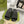 GC 25 Interlocking G 50mm Slide Sandal Black Cowhide 292380