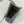 FENDI 26 FIRST SMALL IN MIDNIGHT BLUE MIX WHITE CALFSKIN SILVER HARDWARE