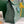 SAINT LÉGER BACKPACK 35 IN GREEN GOYARDINE CANVAS AND CALFSKIN WITH CARTOON PATCH