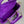 MINI D-JOY BAG 17 IN VIOLET PURPLE LAMBSKIN