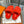 HM Chypre Sandal Red Orange Fleece Wool  953868