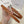 Medium Triomphe Belt 25mm Tan Calfskin White Line Finishing Silver Finishing