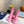 PRA MONOLITH BRUSHED BOOTIES 55 BRIGHT PINK CALFSKIN