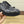 CD LACE-UP LOAFER BLACK MIX SILVER GEOMETRIC CALFSKIN