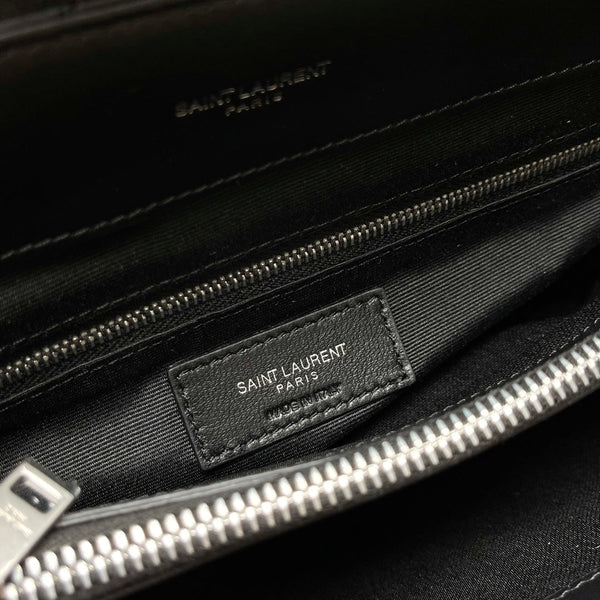 YSL Large Loulou Bag 31cm Black Lambskin SHW
