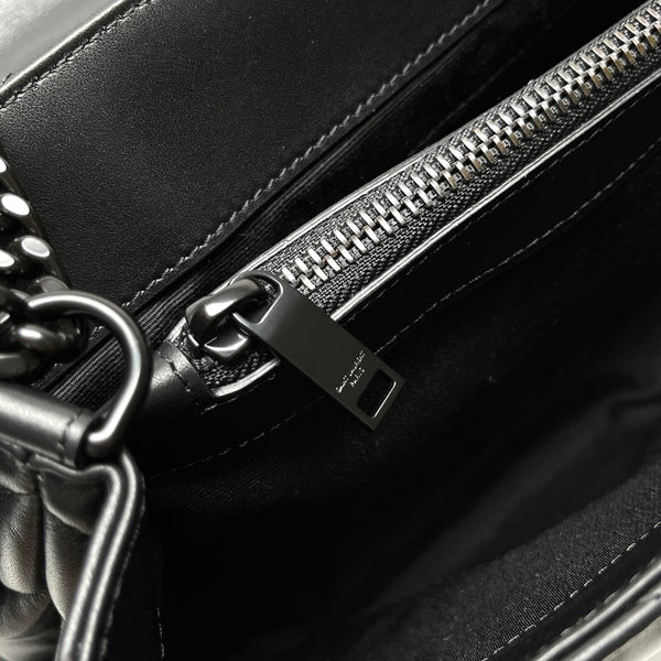 YSL Large Loulou Bag 31cm Full Black Lambskin