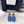 CHLOÉ LOAFER SHOES IN CERULEAN BLUE DENIM AND WOVEN RAFFIA