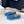 CHLOÉ LOAFER SHOES IN CERULEAN BLUE DENIM AND WOVEN RAFFIA