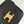 COLLEGE TRIOMPHE 20 BLACK CLAFSKIN GOLD HARDWARE