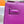 HM KELLY POCHETTE 22CM PURPLE SWIFT SILVER HARDWARE