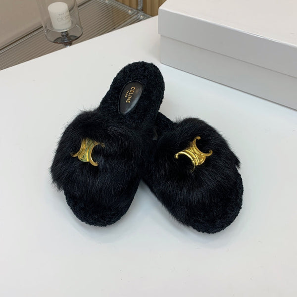 CL 26s Sandals In Black Wool