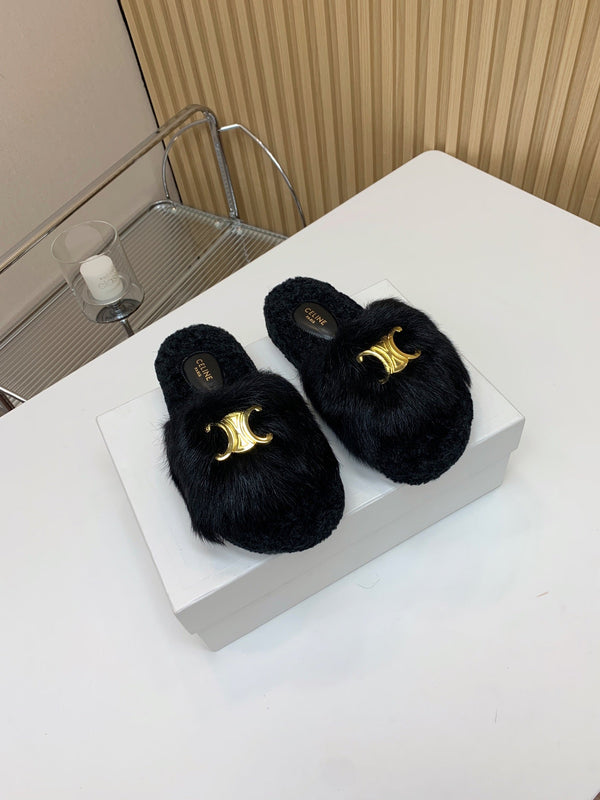CL 26s Sandals In Black Wool