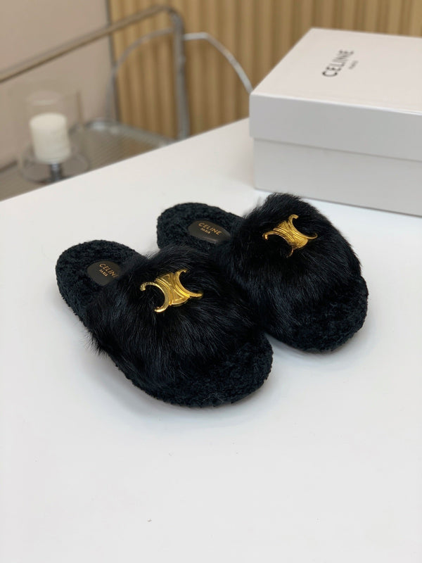 CL 26s Sandals In Black Wool