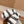 LAMB WOOL SLIPPER WHITE MIX BLACK