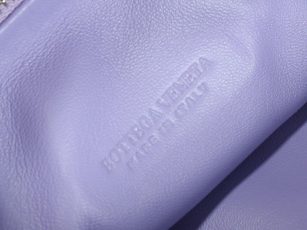 bv teen jodie 36cm purple lambskin