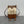 Small Drawstring Cabas Marin Bag Beige Brown Calfskin Textile